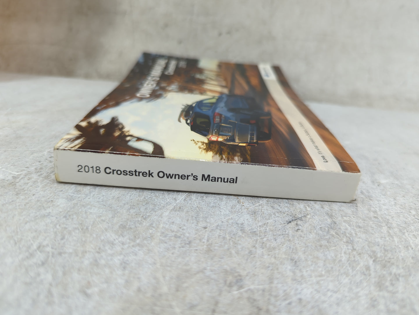 2018 Subaru Crosstrek Owners Manual Book Guide P/N:A1320BE-B MSA5M1807A, MSA5M1801W OEM Used Auto Parts - Oemusedautoparts1.
