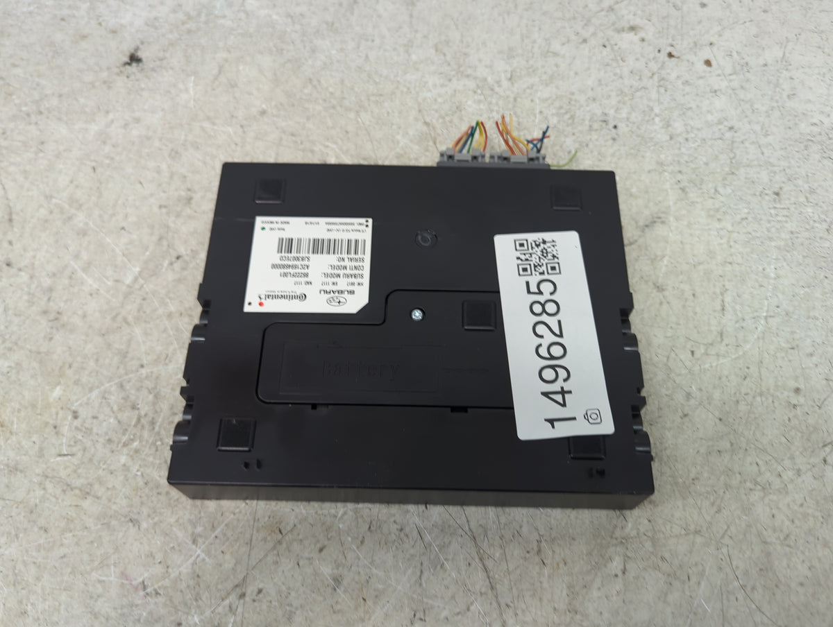 2018 Subaru Crosstrek Telematics Control Module 1496285 - Oemusedautoparts1.com