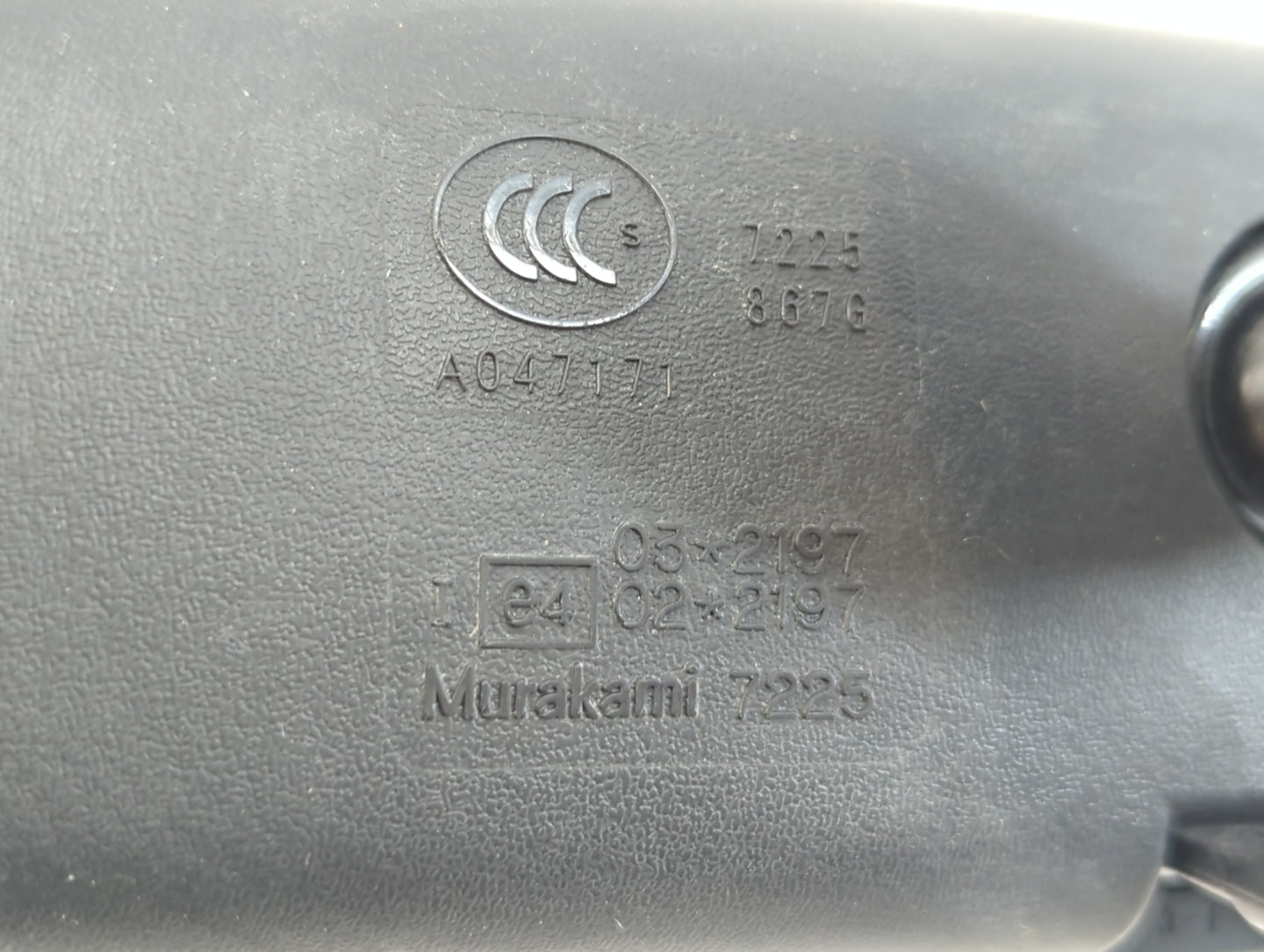 2018 Subaru Forester Interior Rear View Mirror Replacement OEM P/N:A047171 Fits OEM Used Auto Parts - Oemusedautoparts1.com