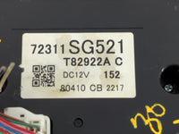 2018 Subaru Forester Climate Control Module Temperature AC/Heater Replacement P/N:72311SG521 Fits OEM Used Auto Parts - Oemu