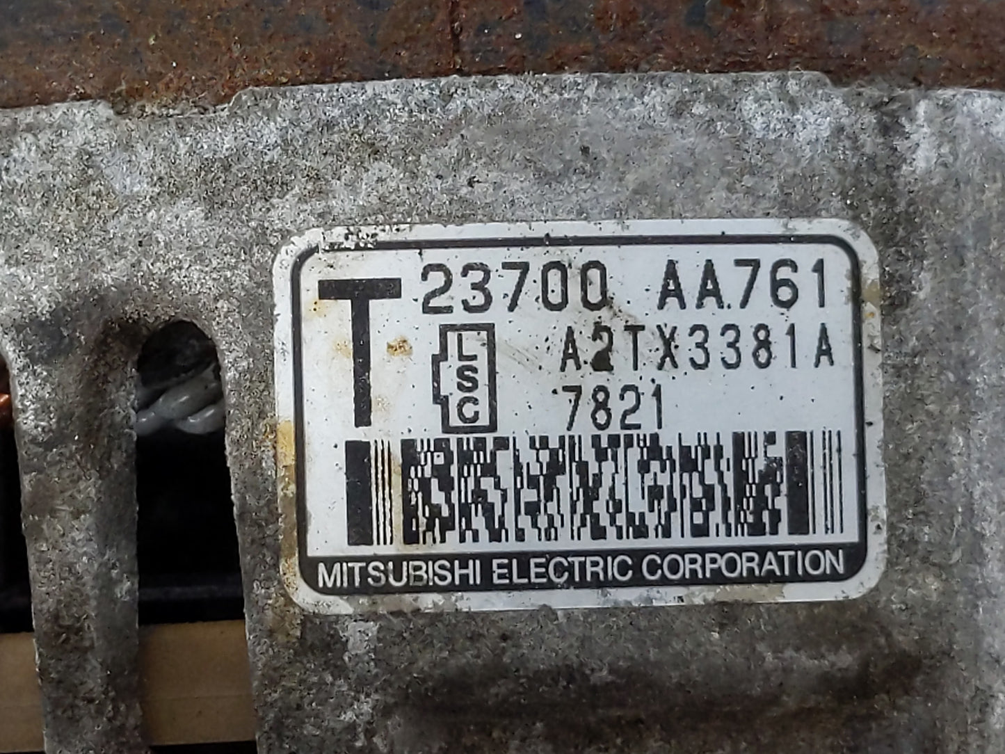 2017-2018 Subaru Forester Alternator Replacement Generator Charging Assembly Engine OEM P/N:23700 AA761 Fits Fits 2017 2018 