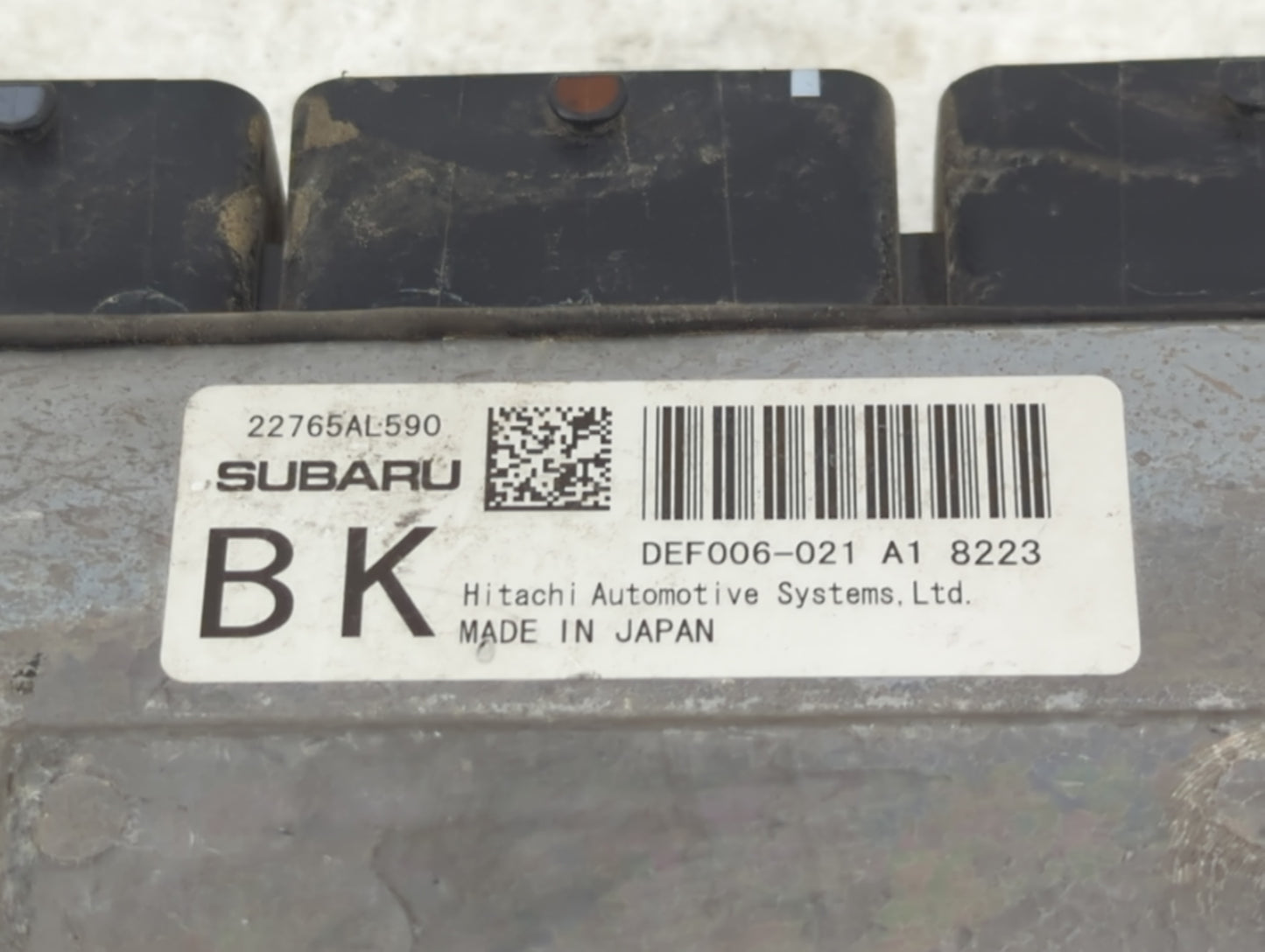 2018 Subaru Forester PCM Engine Control Computer ECU ECM PCU OEM P/N:DEF006-021 22765AL590 Fits OEM Used Auto Parts - Oemuse