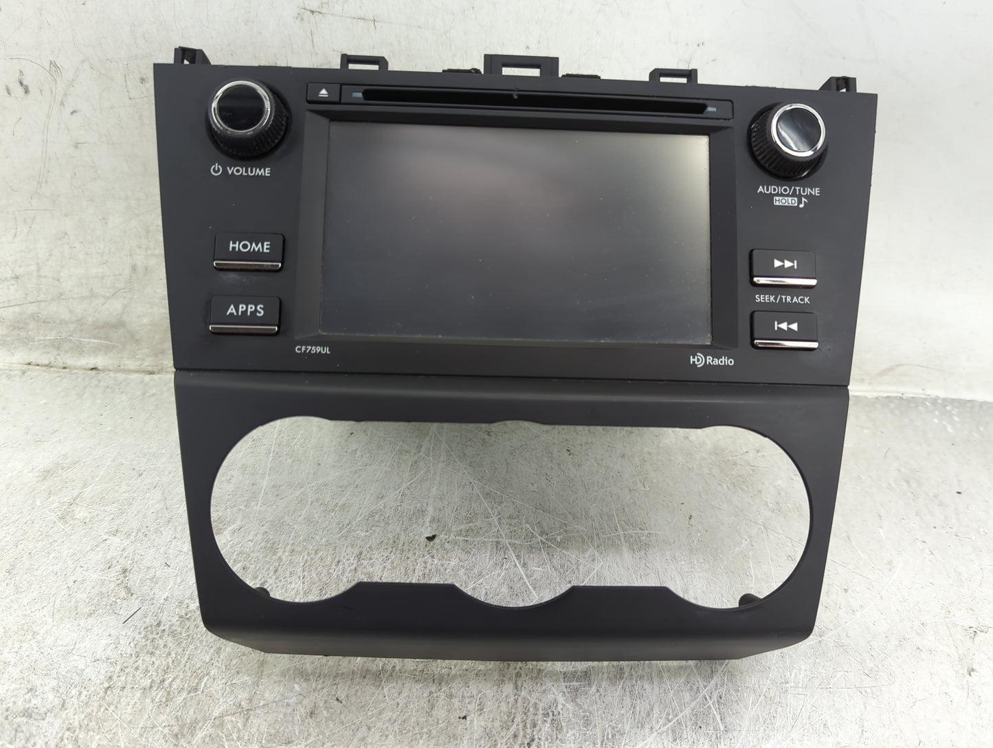 2018 Subaru Forester Radio AM FM Cd Player Receiver Replacement P/N:86201SG750 PF-3731, PF373BC, 86431SG670 Fits OEM Used Au