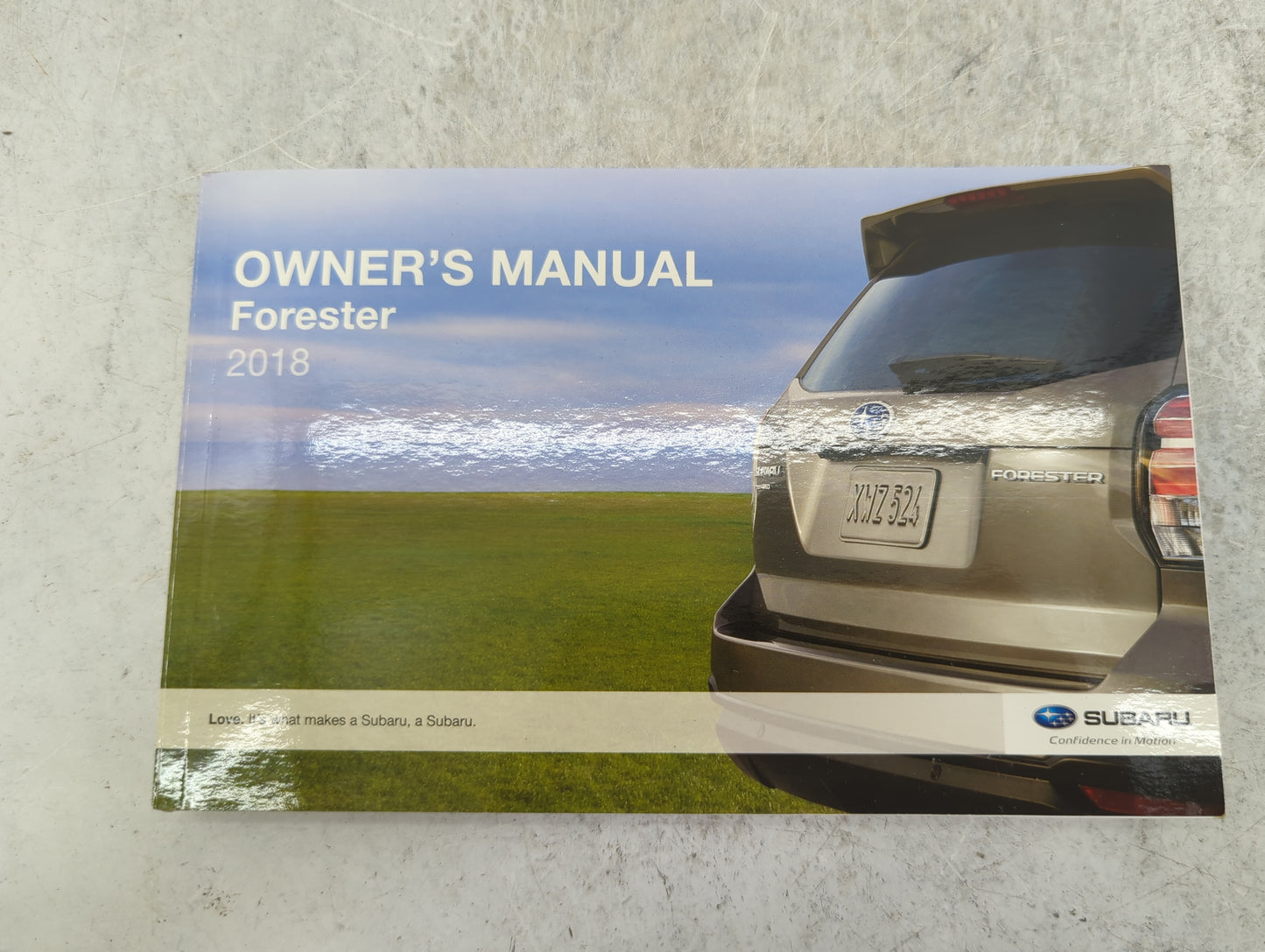 2018 Subaru Forester Owners Manual Book Guide P/N:A8230BE-A OEM Used Auto Parts - Oemusedautoparts1.com