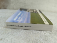 2018 Subaru Forester Owners Manual Book Guide P/N:A8230BE-A OEM Used Auto Parts - Oemusedautoparts1.com