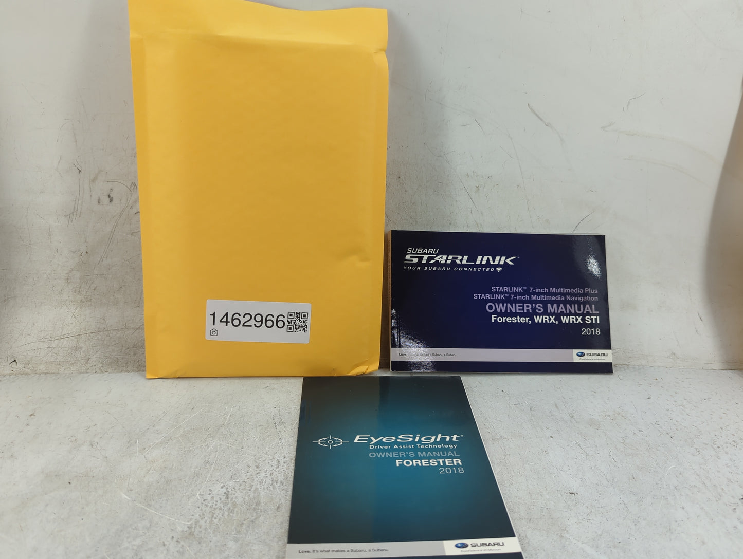 2018 Subaru Forester Owners Manual Book Guide P/N:B1039BE-A MSA5M1810A, MSA5M1813A, B8322BE-A OEM Used Auto Parts - Oemuseda