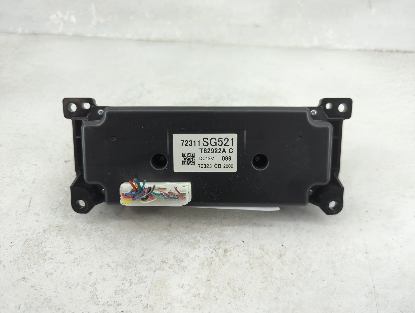 2018 Subaru Forester Climate Control Module Temperature AC/Heater Replacement P/N:72311SG521 T82922A Fits OEM Used Auto Part