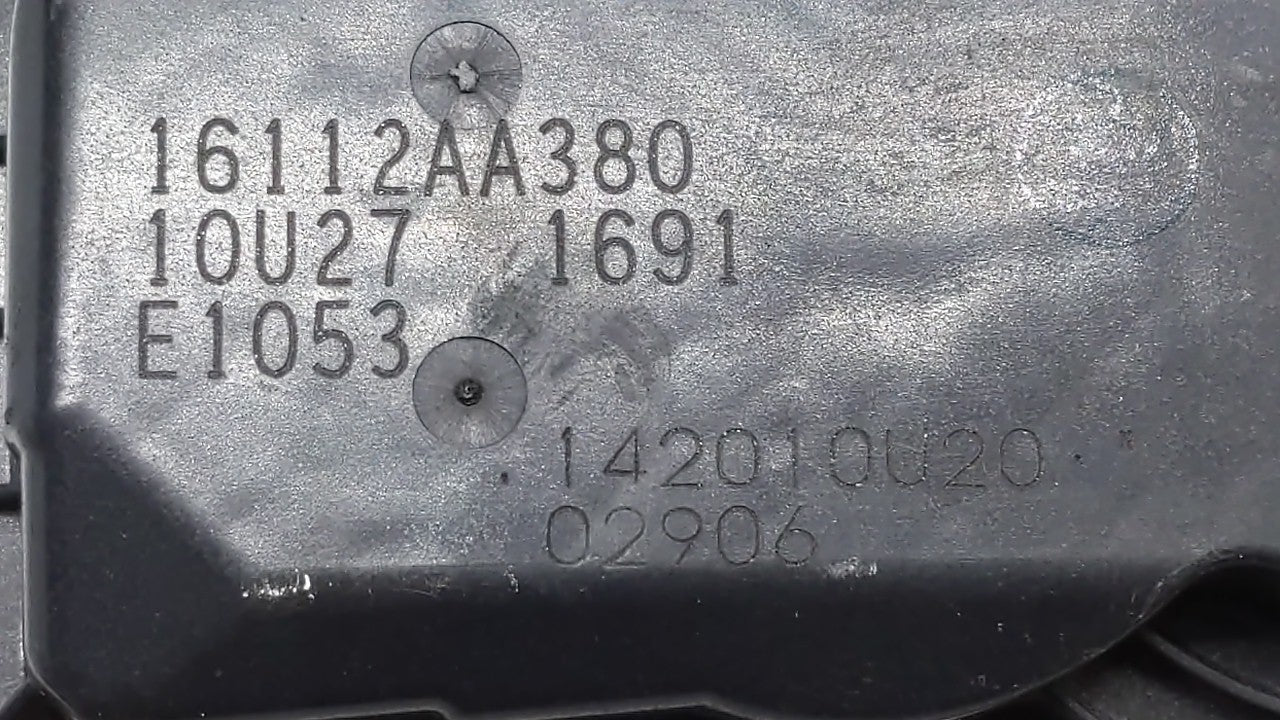 2011-2017 Subaru Forester Throttle Body P/N:16112AA380 Fits Fits 2011 2012 2013 2014 2015 2016 2017 OEM Used Auto Parts - Oe