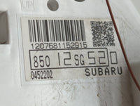 2018 Subaru Forester Instrument Cluster Speedometer Gauges P/N:85012SG520 Fits OEM Used Auto Parts - Oemusedautoparts1.com
