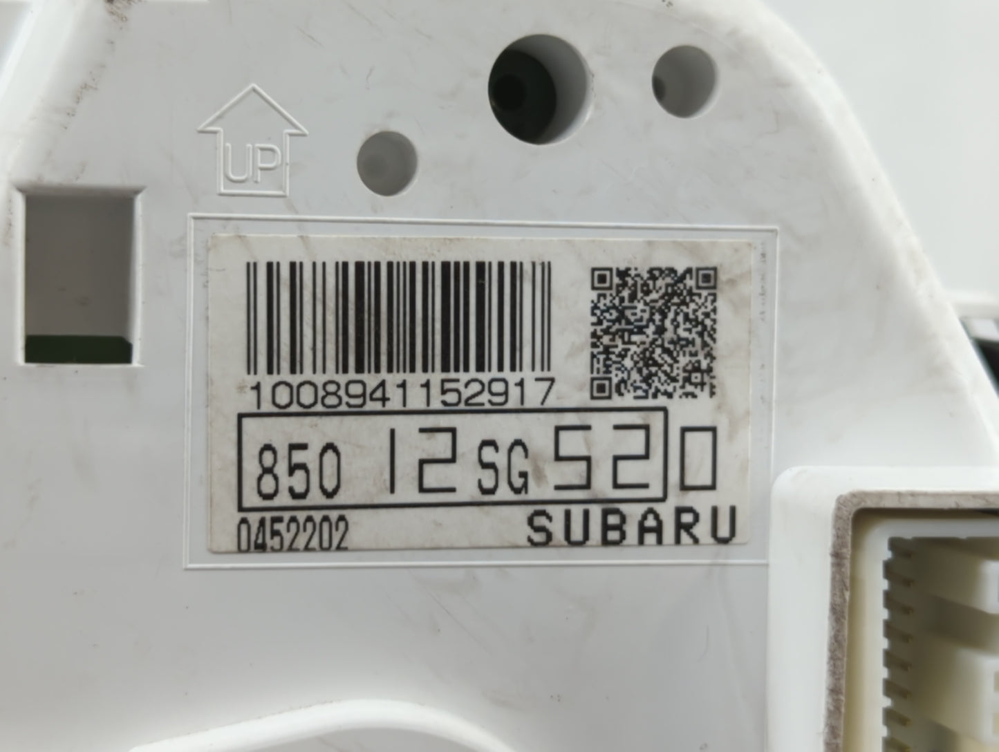 2018 Subaru Forester Instrument Cluster Speedometer Gauges P/N:85012SG520 Fits OEM Used Auto Parts - Oemusedautoparts1.com