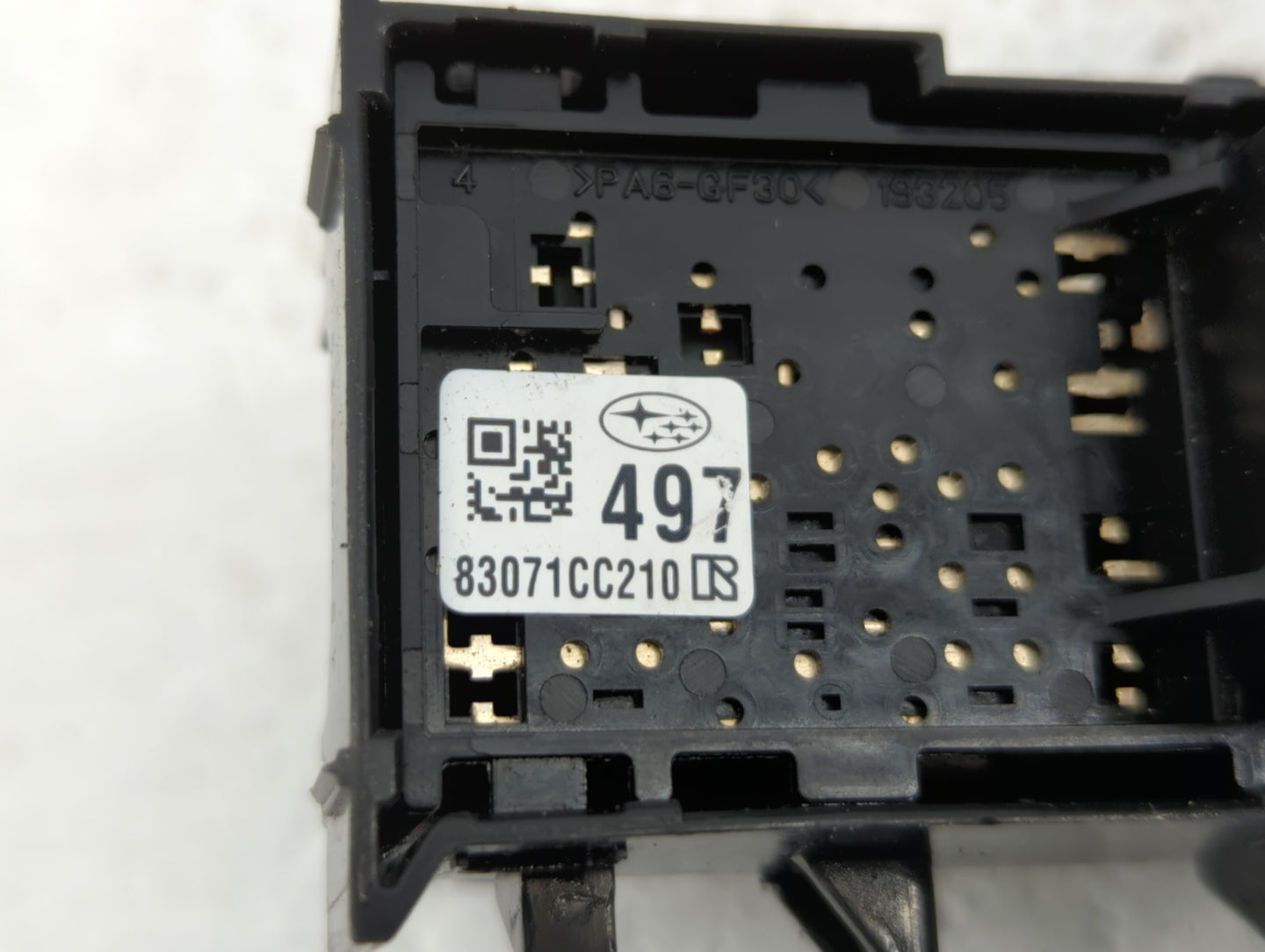 2018 Subaru Forester Master Power Window Switch Replacement Driver Side Left Fits OEM Used Auto Parts - Oemusedautoparts1.co
