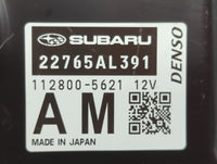 2018 Subaru Forester PCM Engine Control Computer ECU ECM PCU OEM P/N:22765AL391 Fits OEM Used Auto Parts - Oemusedautoparts1