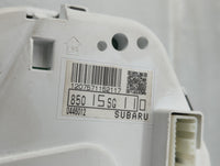 2018 Subaru Forester Instrument Cluster Speedometer Gauges P/N:85015SG110 Fits OEM Used Auto Parts - Oemusedautoparts1.com