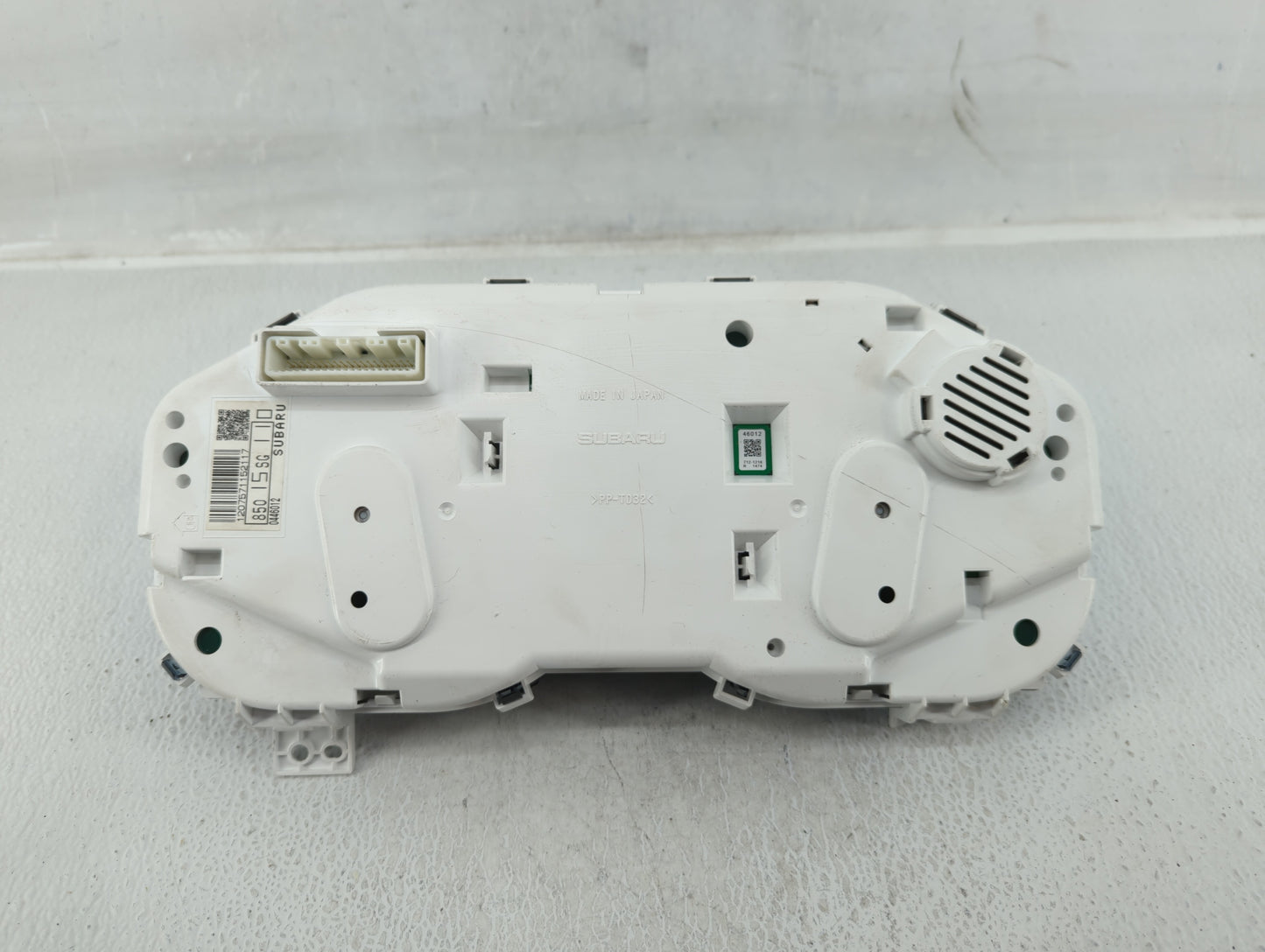 2018 Subaru Forester Instrument Cluster Speedometer Gauges P/N:85015SG110 Fits OEM Used Auto Parts - Oemusedautoparts1.com