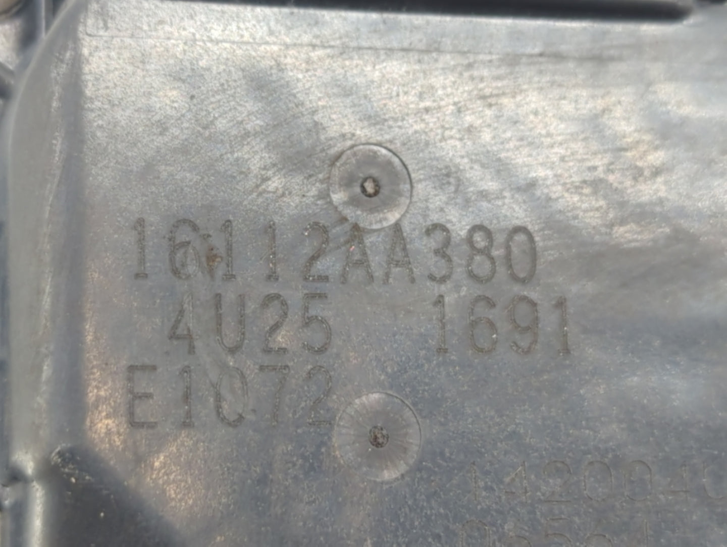 2011-2018 Subaru Forester Throttle Body P/N:16112AA380 Fits Fits 2011 2012 2013 2014 2015 2016 2017 2018 OEM Used Auto Parts