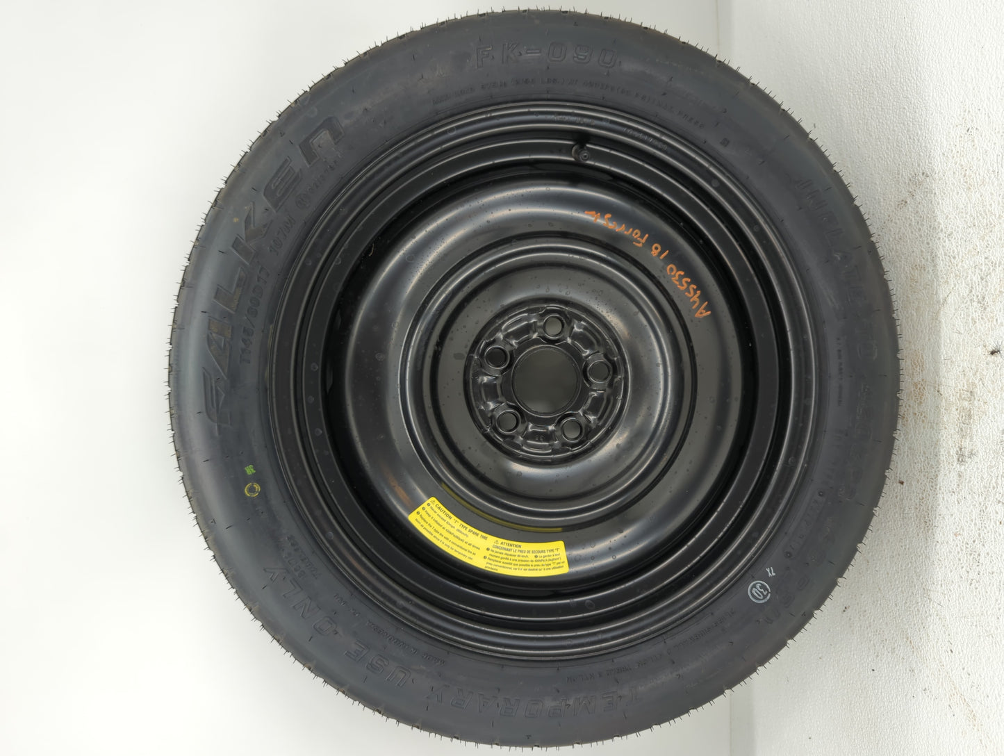 Subaru Forester Spare Donut Tire Wheel Rim Oem - Oemusedautoparts1.com