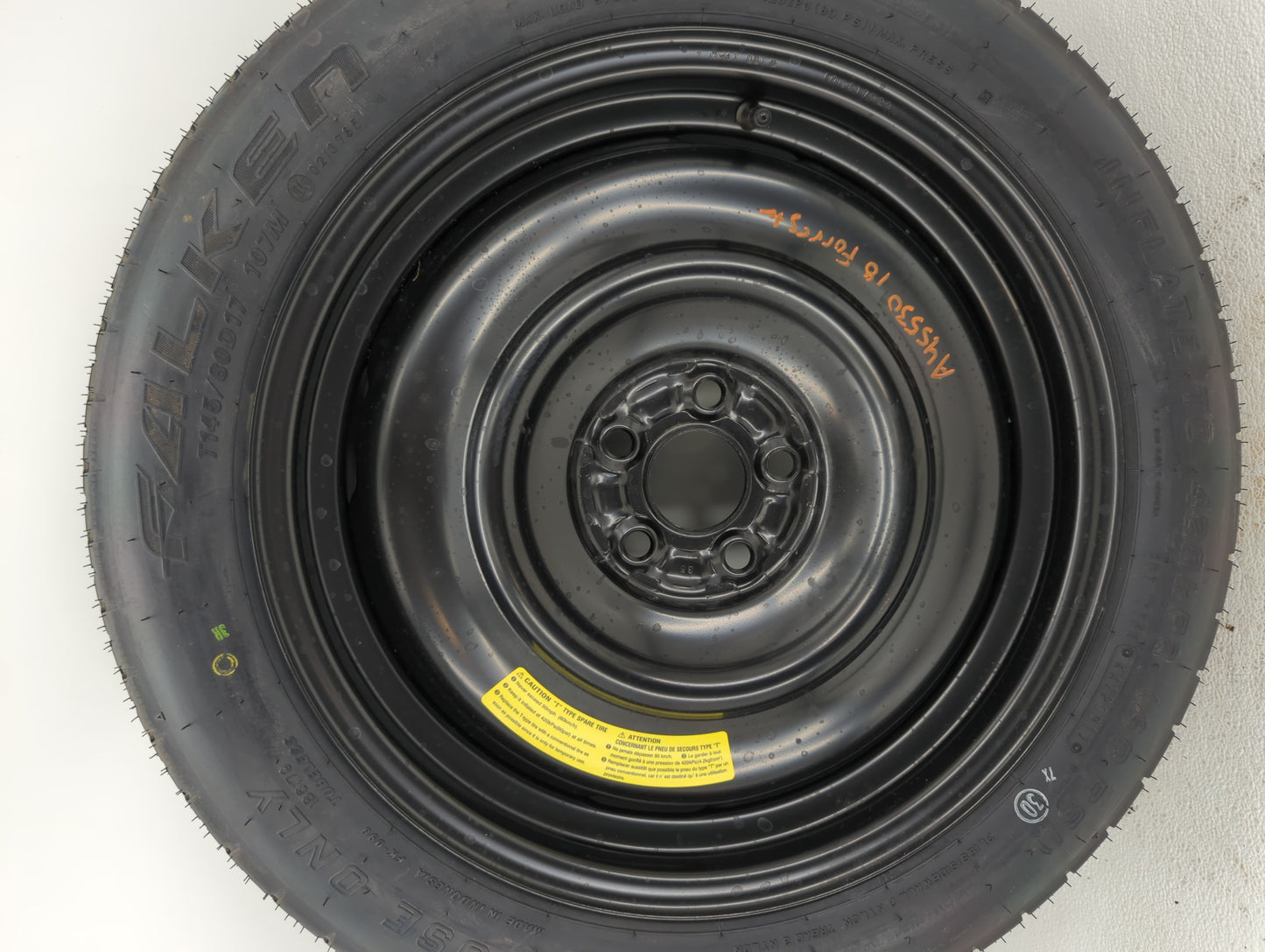 Subaru Forester Spare Donut Tire Wheel Rim Oem - Oemusedautoparts1.com