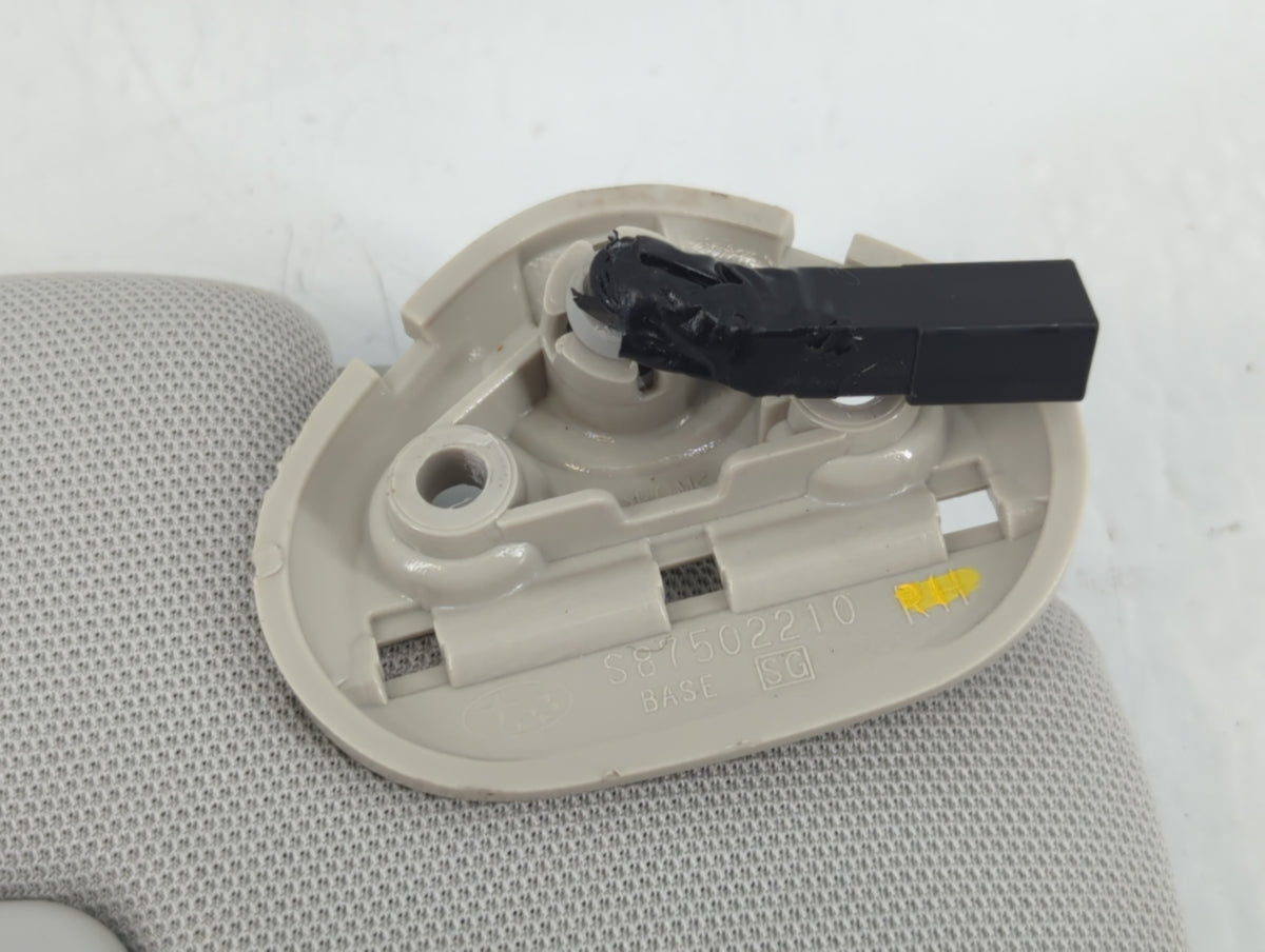 2017 Subaru Forester Sun Visor Shade Replacement Passenger Right Mirror Fits OEM Used Auto Parts - Oemusedautoparts1.com