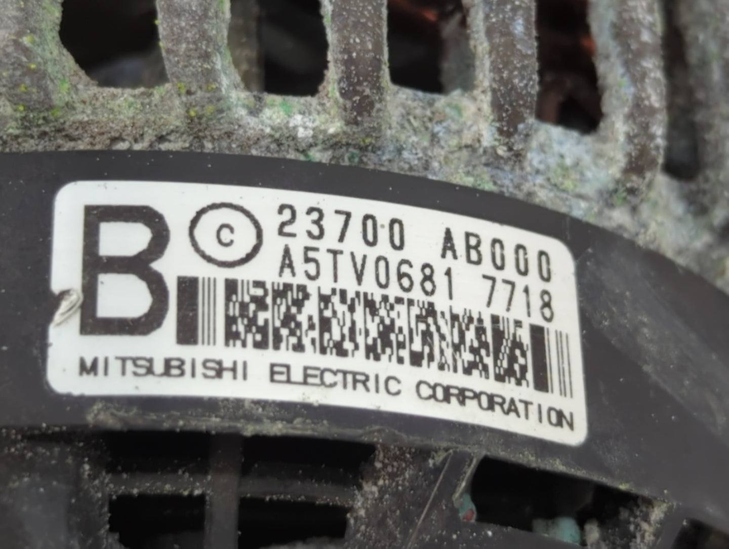 2017-2018 Subaru Forester Alternator Replacement Generator Charging Assembly Engine OEM P/N:23700-AB000 Fits Fits 2017 2018 