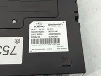 2018 Subaru Forester Bluetooth Phone Communication Control Module Ccm Oem - Oemusedautoparts1.com
