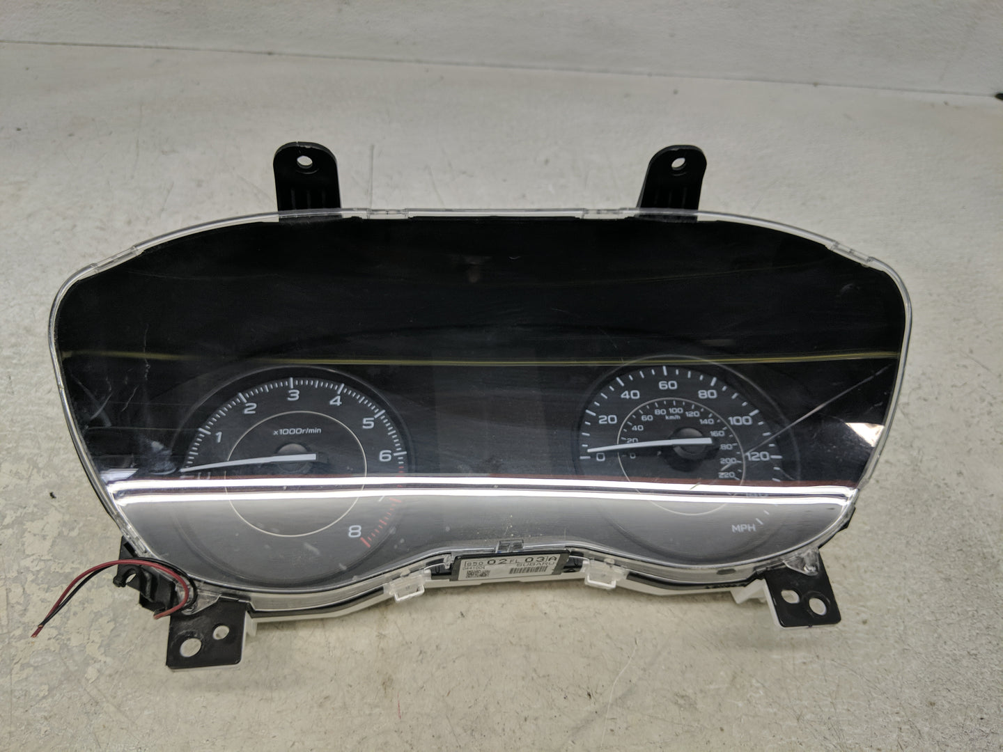 2017-2019 Subaru Impreza Instrument Cluster Speedometer Gauges P/N:85002FL03A Fits Fits 2017 2018 2019 OEM Used Auto Parts -