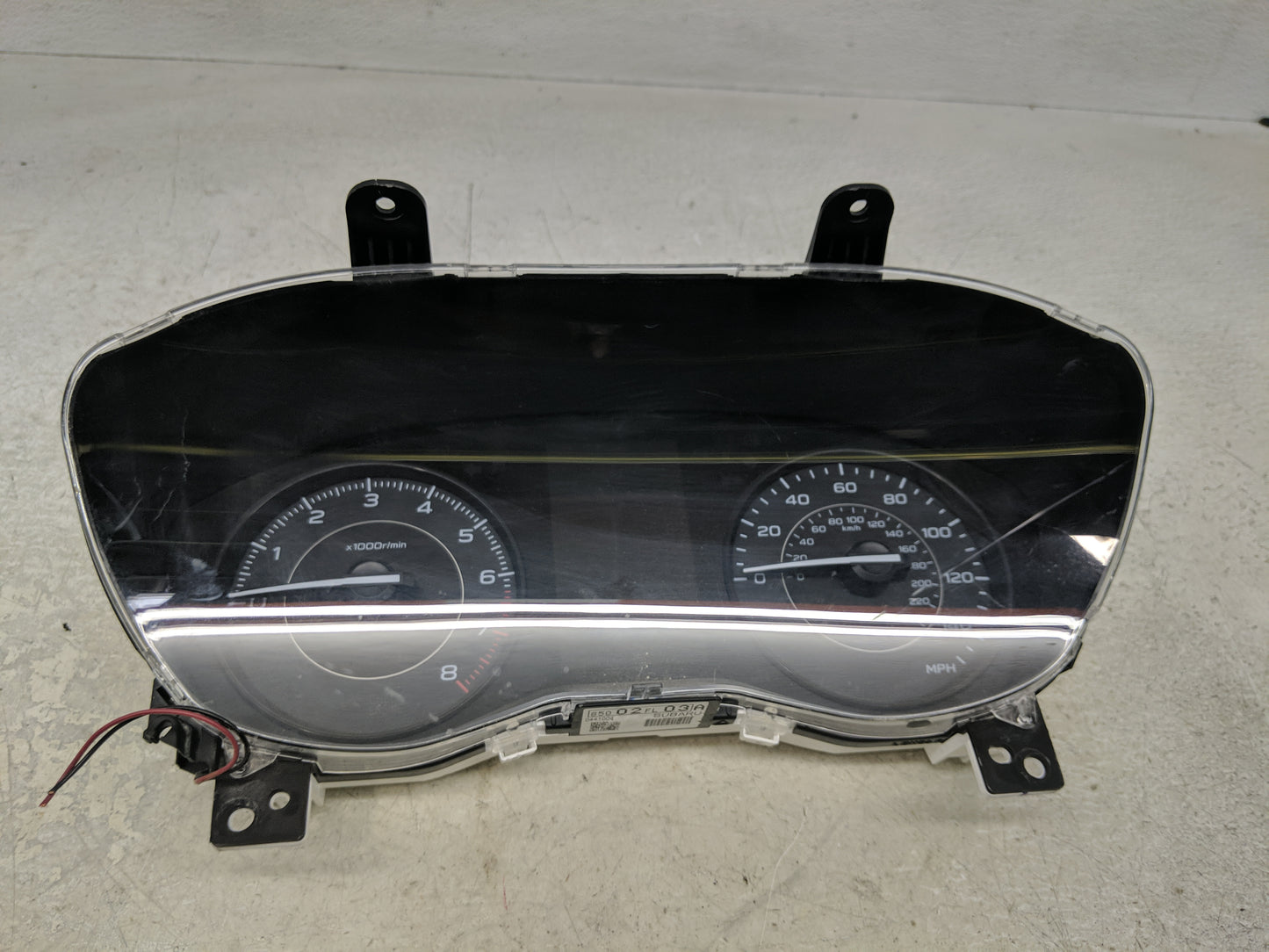 2017-2019 Subaru Impreza Instrument Cluster Speedometer Gauges P/N:85002FL03A Fits Fits 2017 2018 2019 OEM Used Auto Parts -