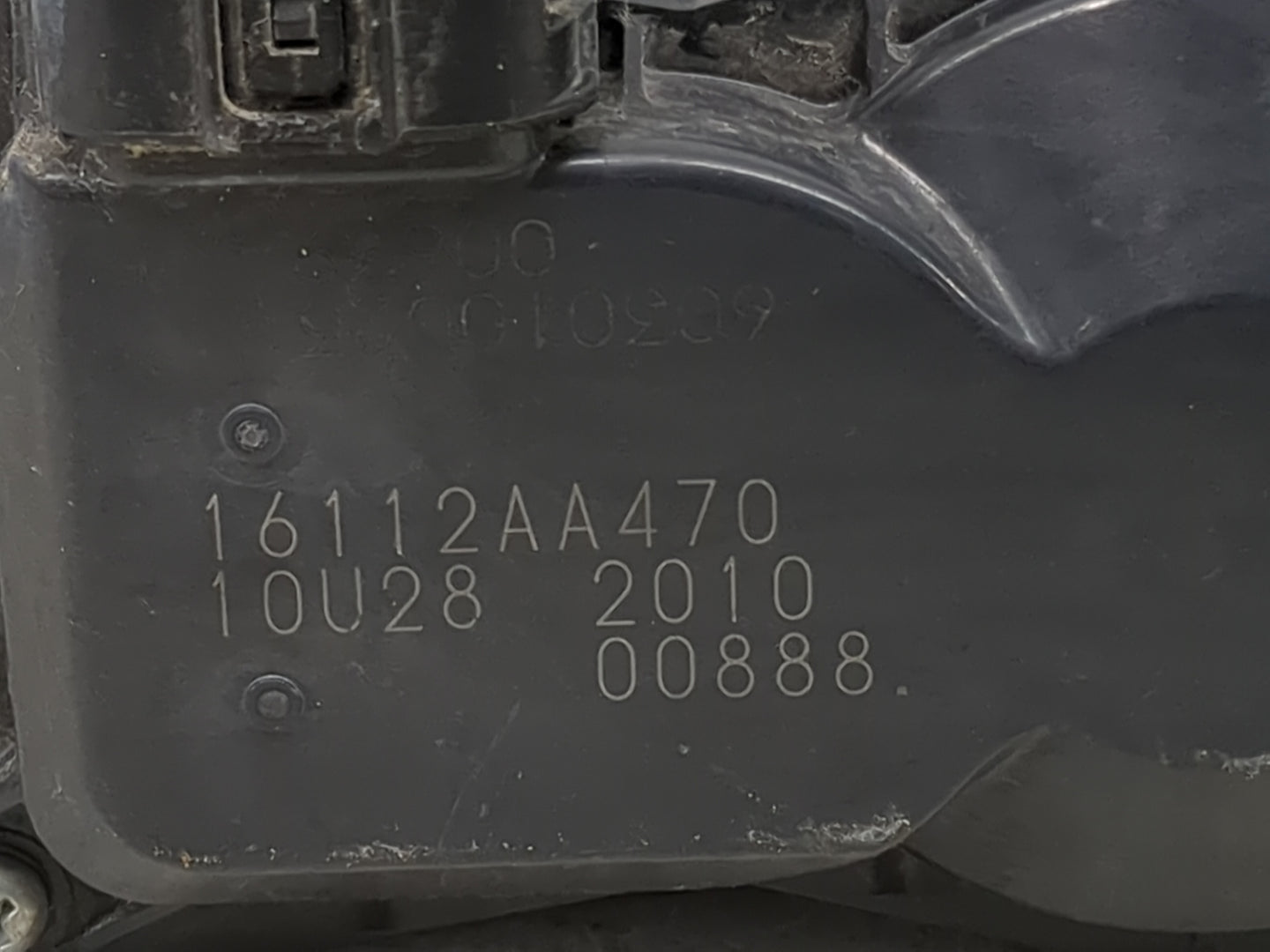 2017-2022 Subaru Impreza Throttle Body P/N:16112AA470 Fits Fits 2017 2018 2019 2020 2021 2022 OEM Used Auto Parts - Oemuseda