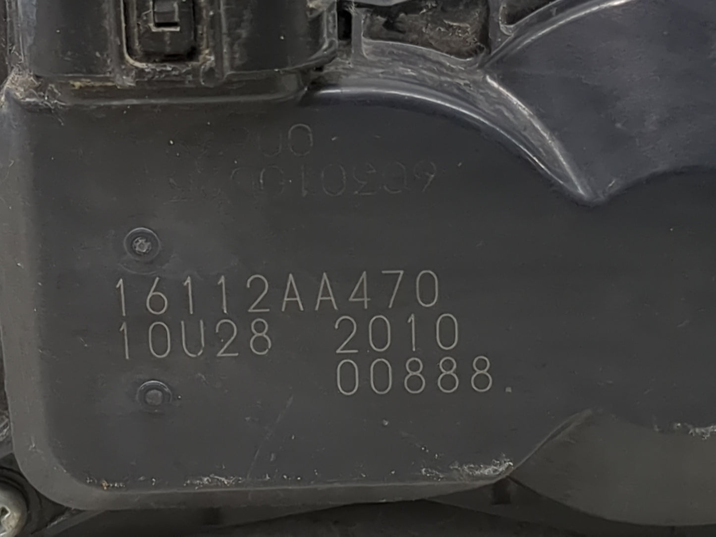 2017-2022 Subaru Impreza Throttle Body P/N:16112AA470 Fits Fits 2017 2018 2019 2020 2021 2022 OEM Used Auto Parts - Oemuseda