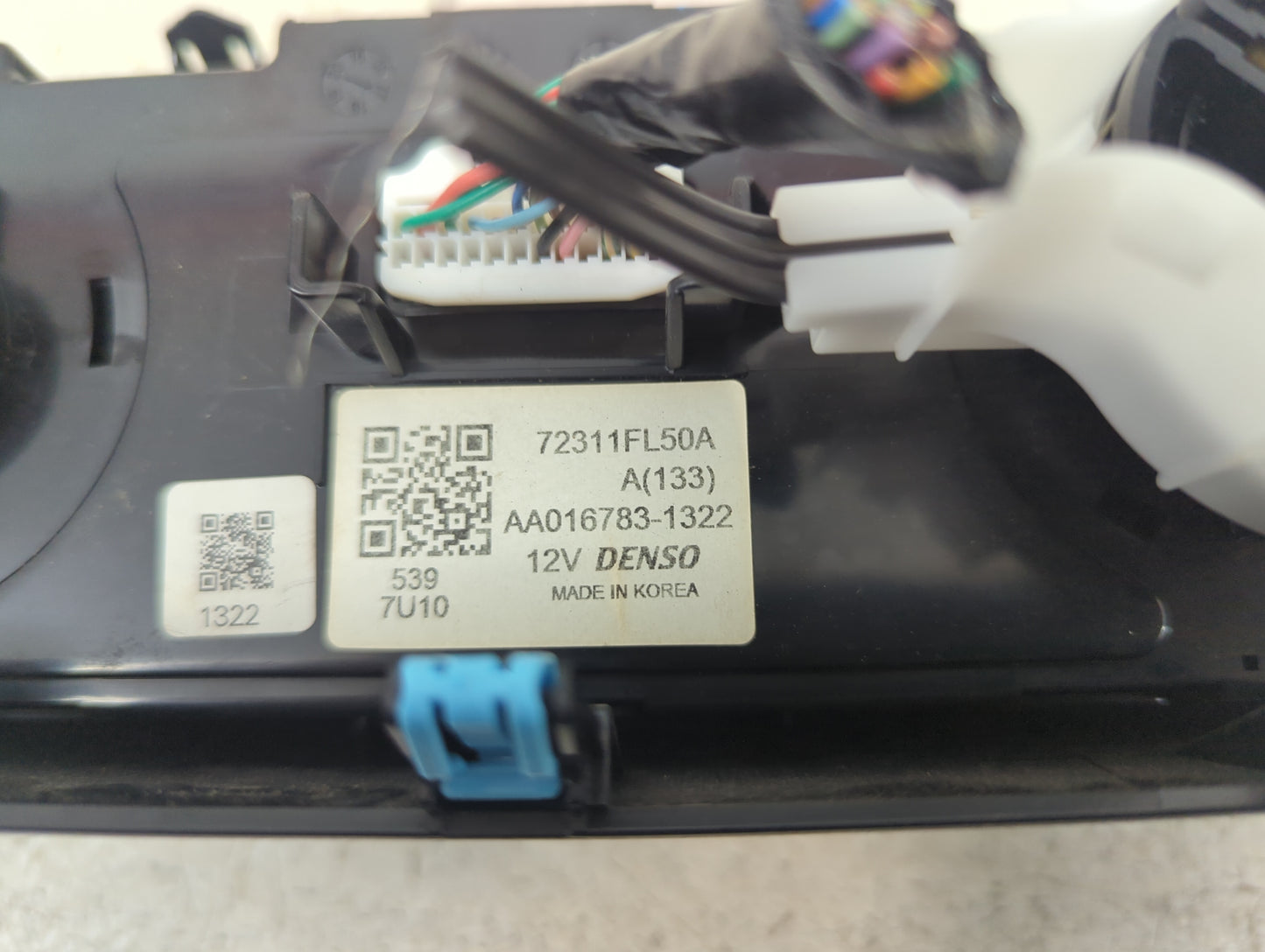 2017-2022 Subaru Impreza Climate Control Module Temperature AC/Heater Replacement P/N:72311FL50A AA016783-1322 Fits OEM Used