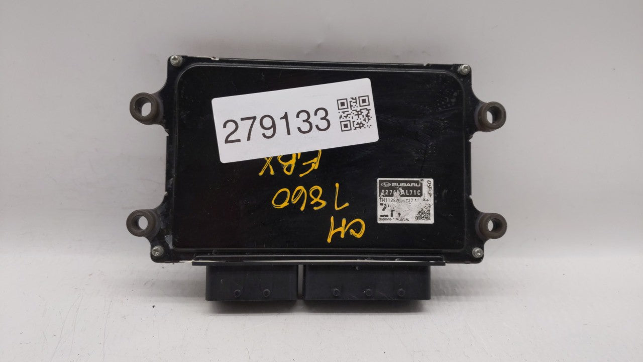 2017 Subaru Impreza PCM Engine Control Computer ECU ECM PCU OEM P/N:22765AL71C 22765AL71A, 22765AL71E, 22765AL71B Fits OEM U