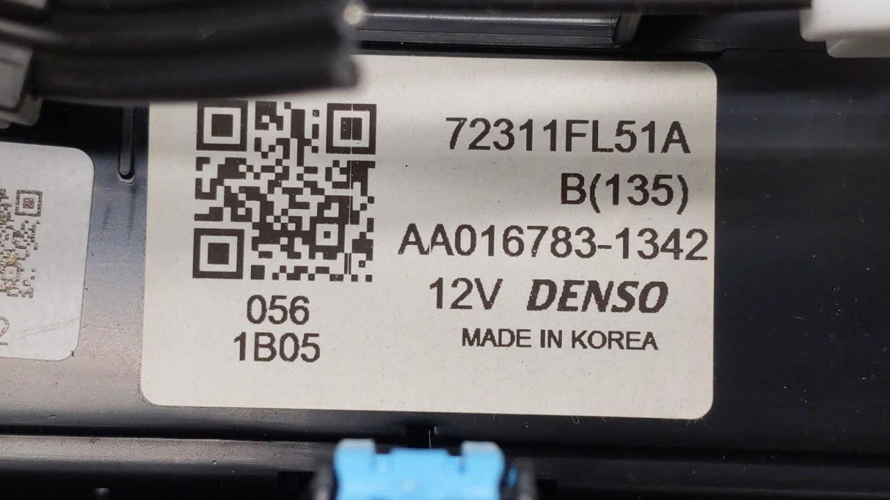 2017-2022 Subaru Impreza Climate Control Module Temperature AC/Heater Replacement P/N:72311FL51A Fits OEM Used Auto Parts - 