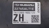 2017 Subaru Impreza PCM Engine Control Computer ECU ECM PCU OEM P/N:22765AL71D 22765AL71C, 22765AL71A, 22765AL71E, 22765AL71