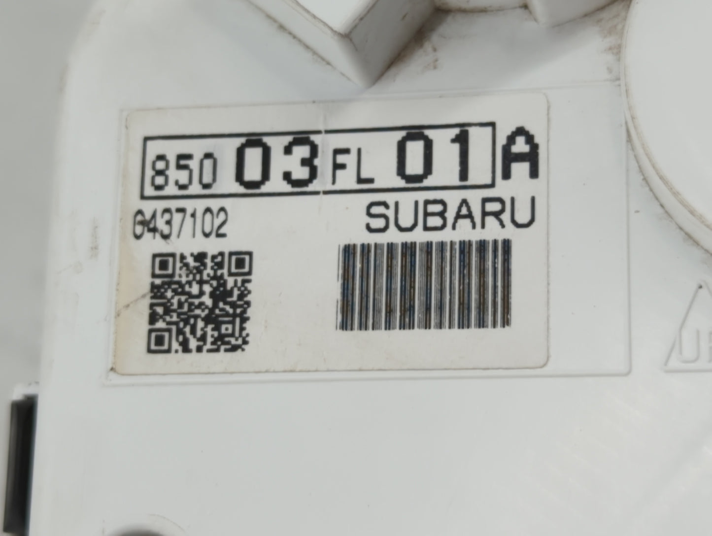 2017 Subaru Impreza Instrument Cluster Speedometer Gauges P/N:85003FL01A 85003FL20A Fits OEM Used Auto Parts - Oemusedautopa