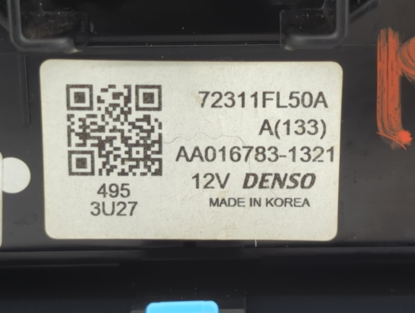 2017-2022 Subaru Impreza Climate Control Module Temperature AC/Heater Replacement P/N:72311FL50A Fits OEM Used Auto Parts - 