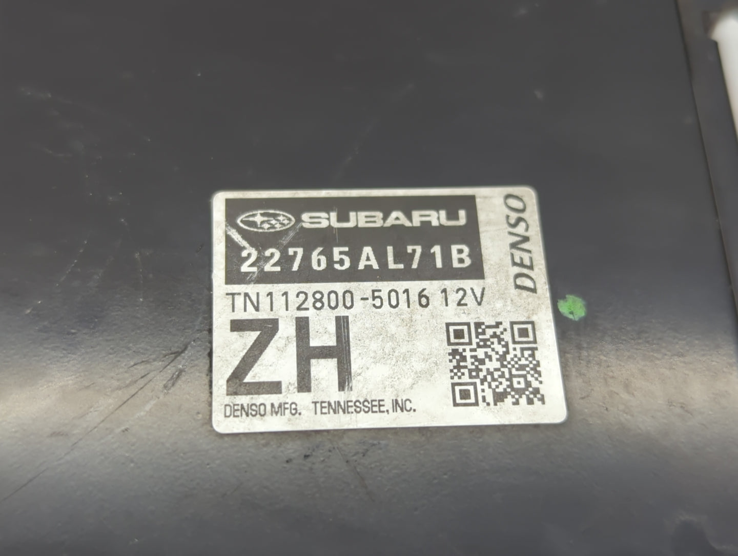 2017-2018 Subaru Impreza PCM Engine Control Computer ECU ECM PCU OEM P/N:22765AL71B 22765AL71E, 22765AM67B Fits Fits 2017 20