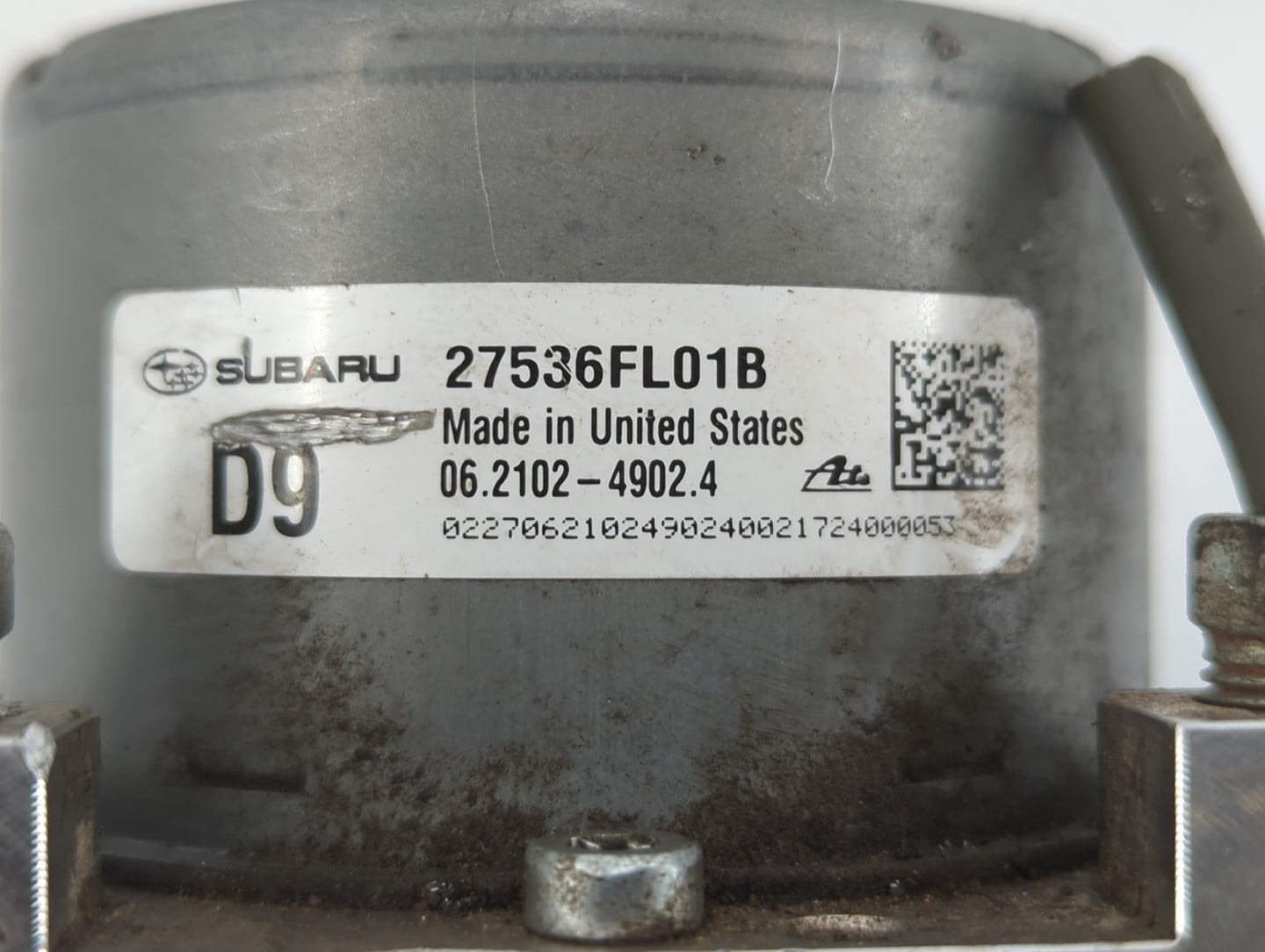 2017-2021 Subaru Impreza ABS Pump Control Module Replacement P/N:2753FL01B Fits Fits 2017 2018 2019 2020 2021 OEM Used Auto 