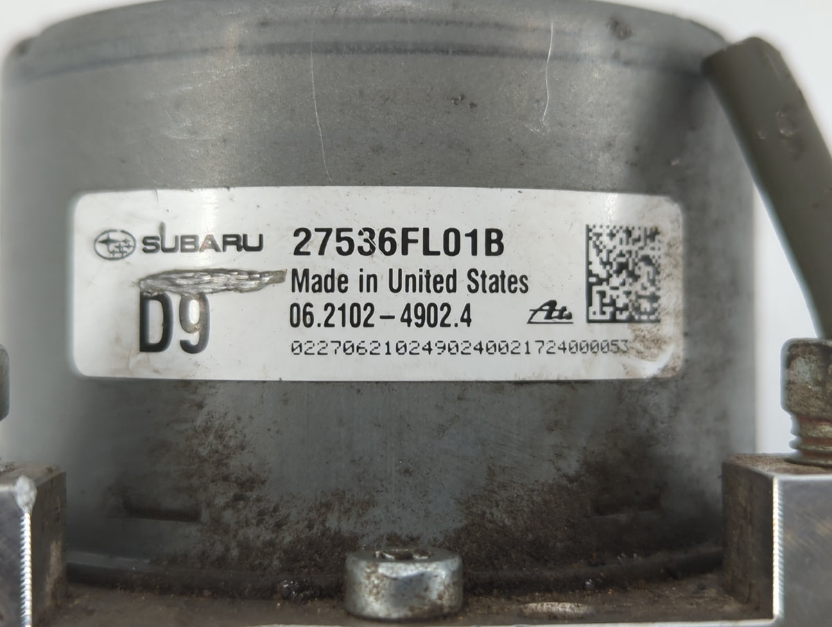 2017-2021 Subaru Impreza Anti-Lock Brake ABS Pump Module Actuator OEM P/N:2753FL01B Fits Fits 2017 2018 2019 2020 2021 OEM U