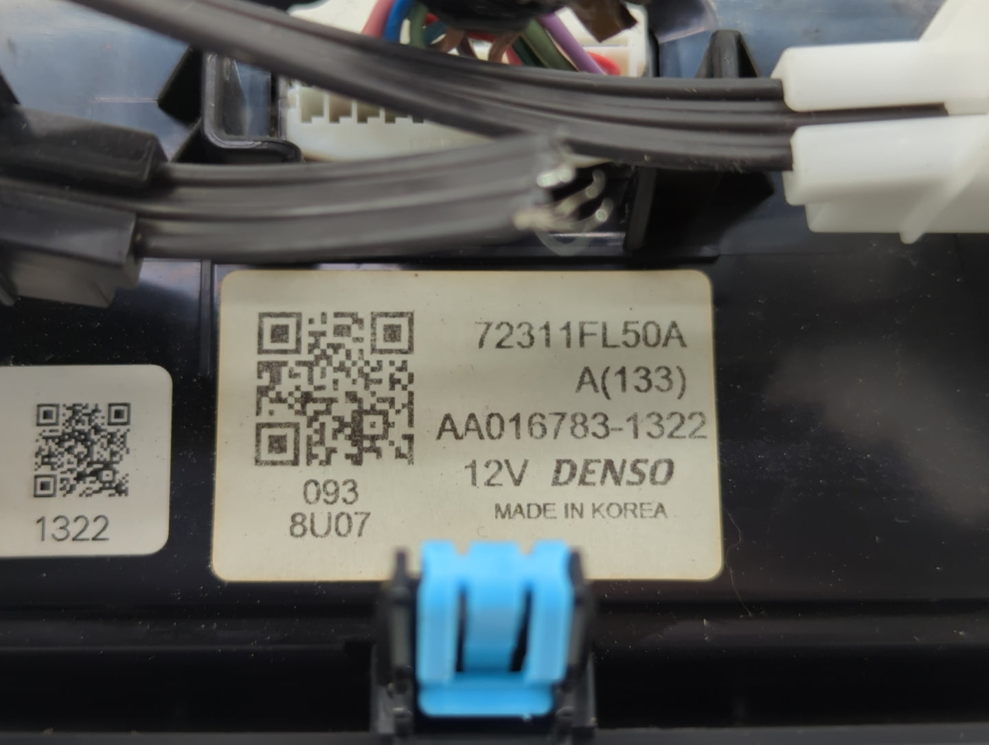 2017-2022 Subaru Impreza Climate Control Module Temperature AC/Heater Replacement P/N:7211FL51A Fits OEM Used Auto Parts - O