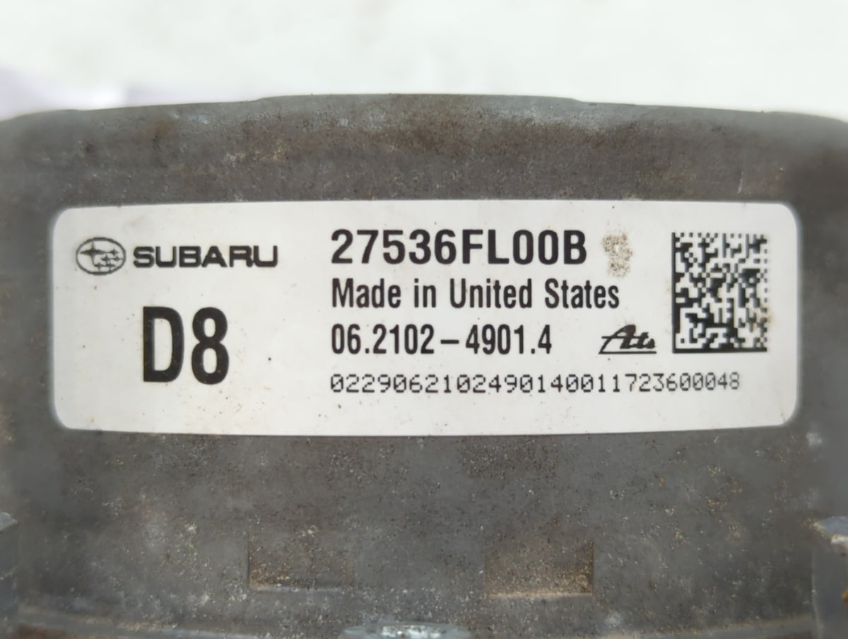 2017-2021 Subaru Impreza Anti-Lock Brake ABS Pump Module Actuator OEM P/N:27536FL00B Fits Fits 2017 2018 2019 2020 2021 OEM 