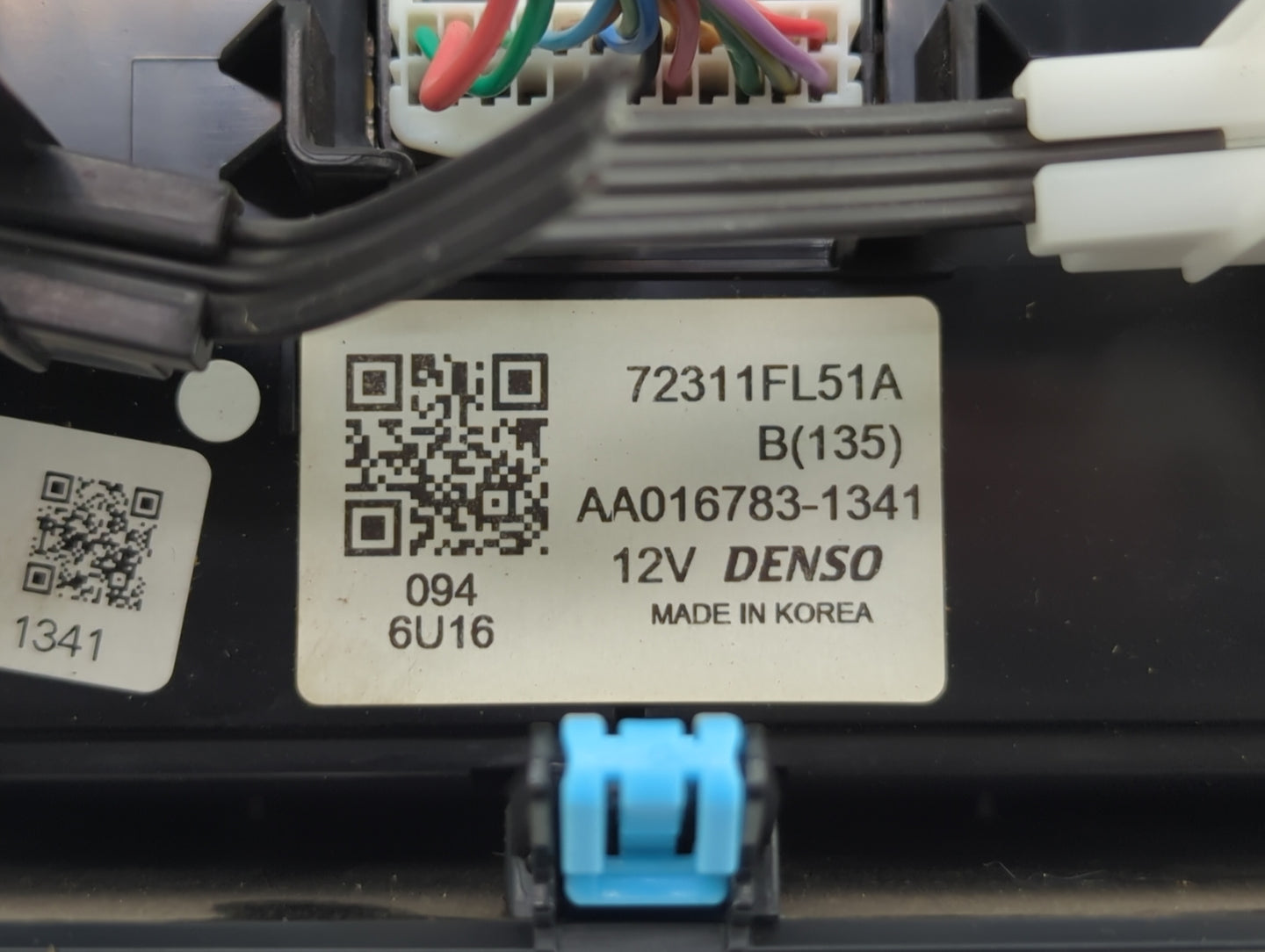 2017-2022 Subaru Impreza Climate Control Module Temperature AC/Heater Replacement P/N:72311FL51A AA016783-1341 Fits OEM Used