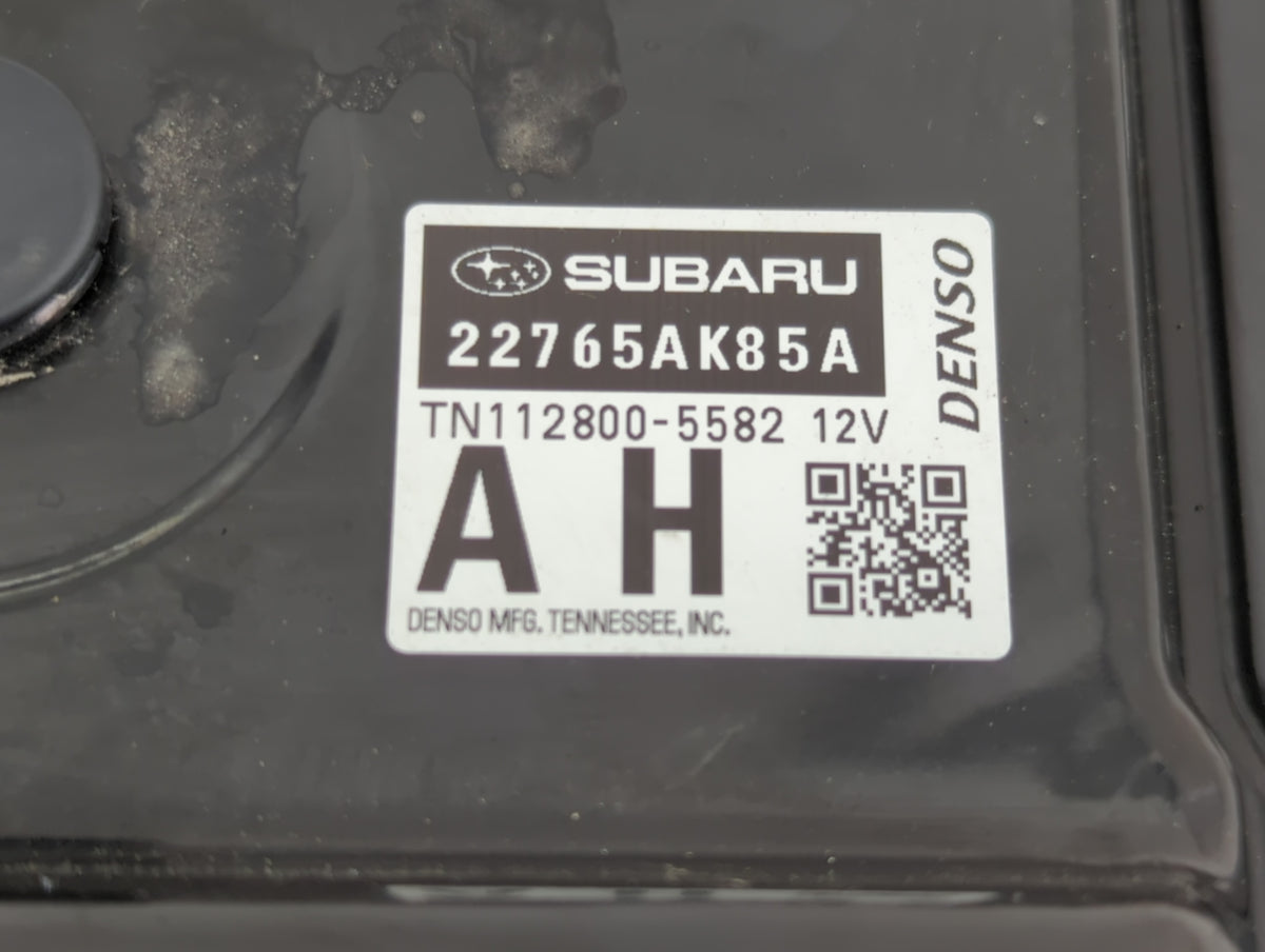 2018 Subaru Legacy PCM Engine Control Computer ECU ECM PCU OEM P/N:22765AK85A OEM Used Auto Parts - Oemusedautoparts1.com