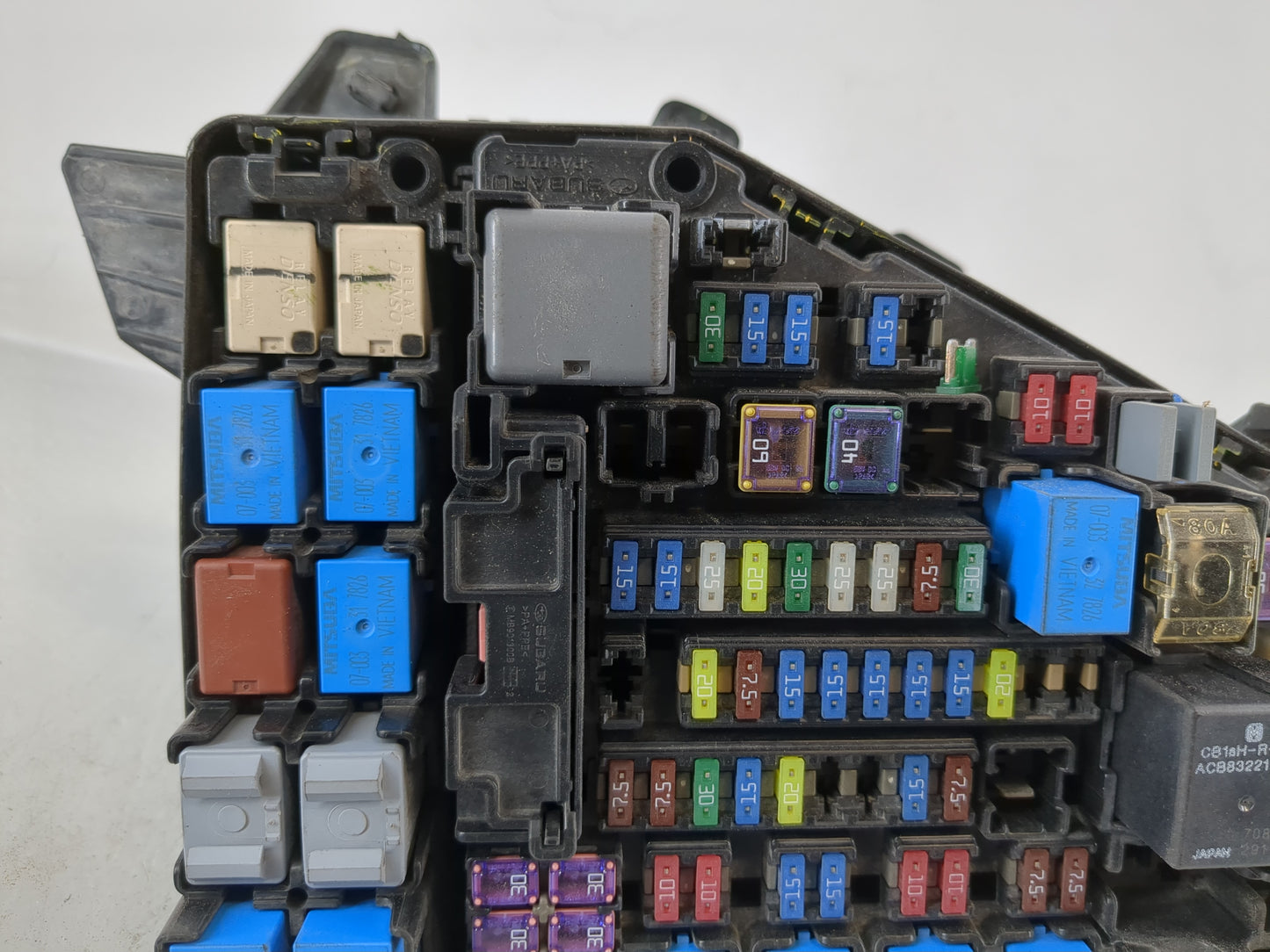 2018 Subaru Legacy Fusebox Fuse Box Panel Relay Module P/N:MB504302B Fits OEM Used Auto Parts - Oemusedautoparts1.com