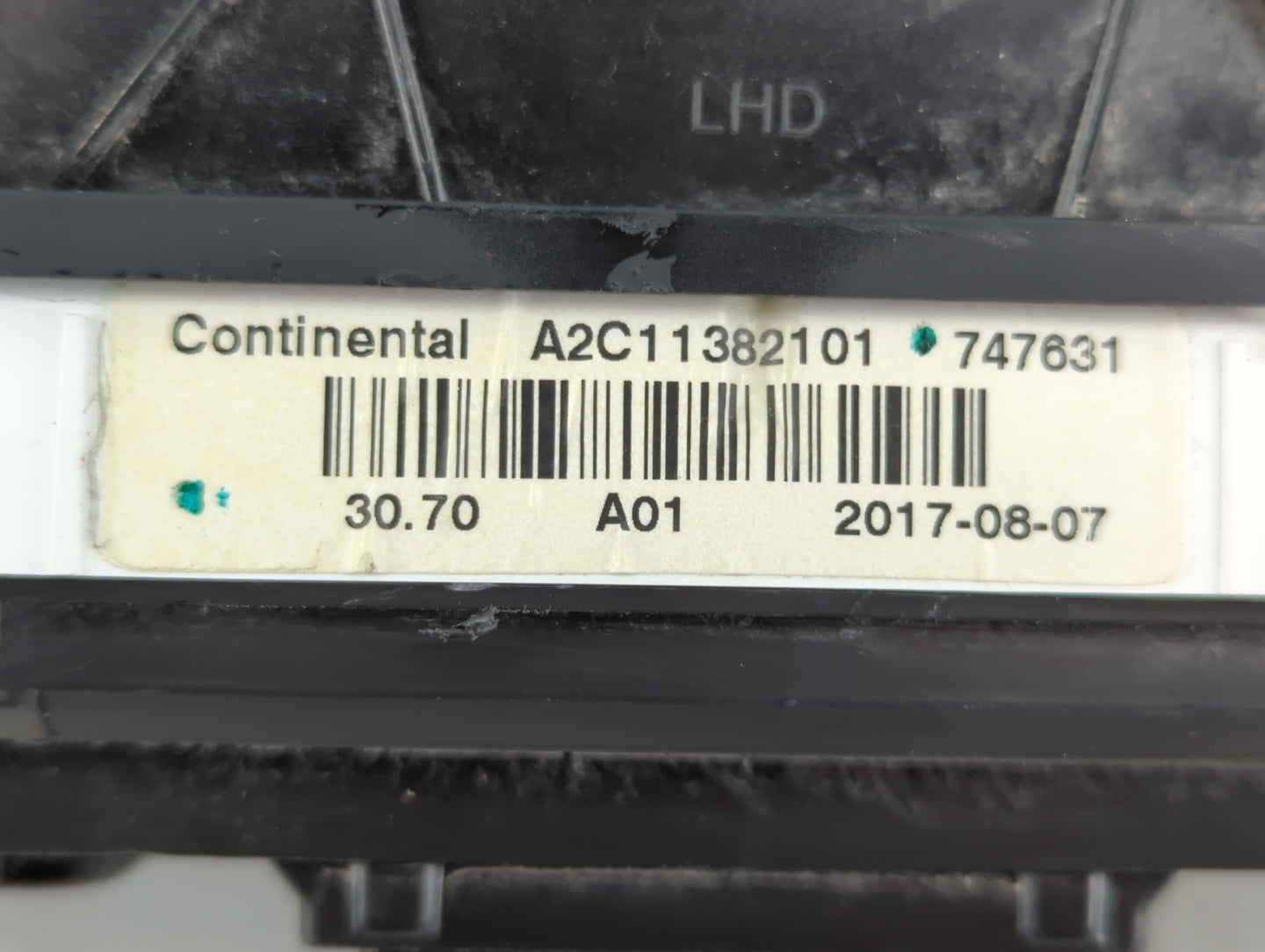 2018 Subaru Legacy Instrument Cluster Speedometer Gauges P/N:A2C11382101 Fits OEM Used Auto Parts - Oemusedautoparts1.com