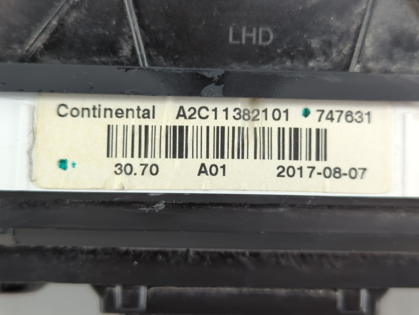 2018 Subaru Legacy Instrument Cluster Speedometer Gauges P/N:A2C11382101 Fits OEM Used Auto Parts - Oemusedautoparts1.com