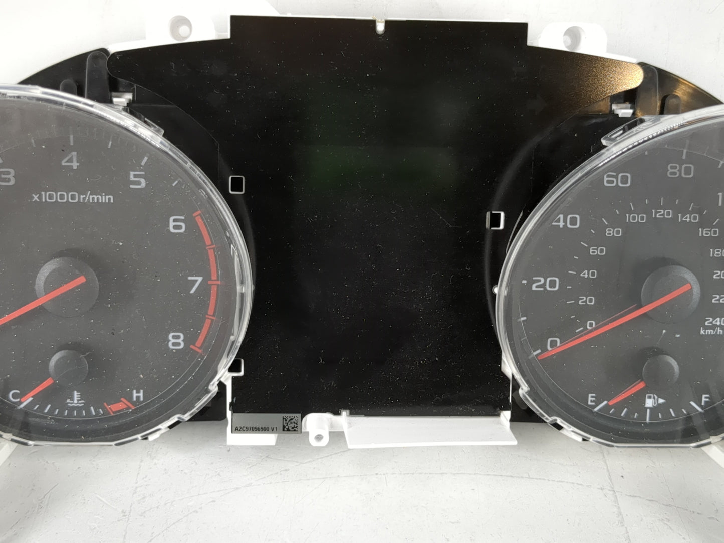 2018 Subaru Legacy Instrument Cluster Speedometer Gauges P/N:A2C11381701 Fits OEM Used Auto Parts - Oemusedautoparts1.com