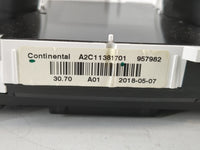2018 Subaru Legacy Instrument Cluster Speedometer Gauges P/N:A2C11381701 Fits OEM Used Auto Parts - Oemusedautoparts1.com