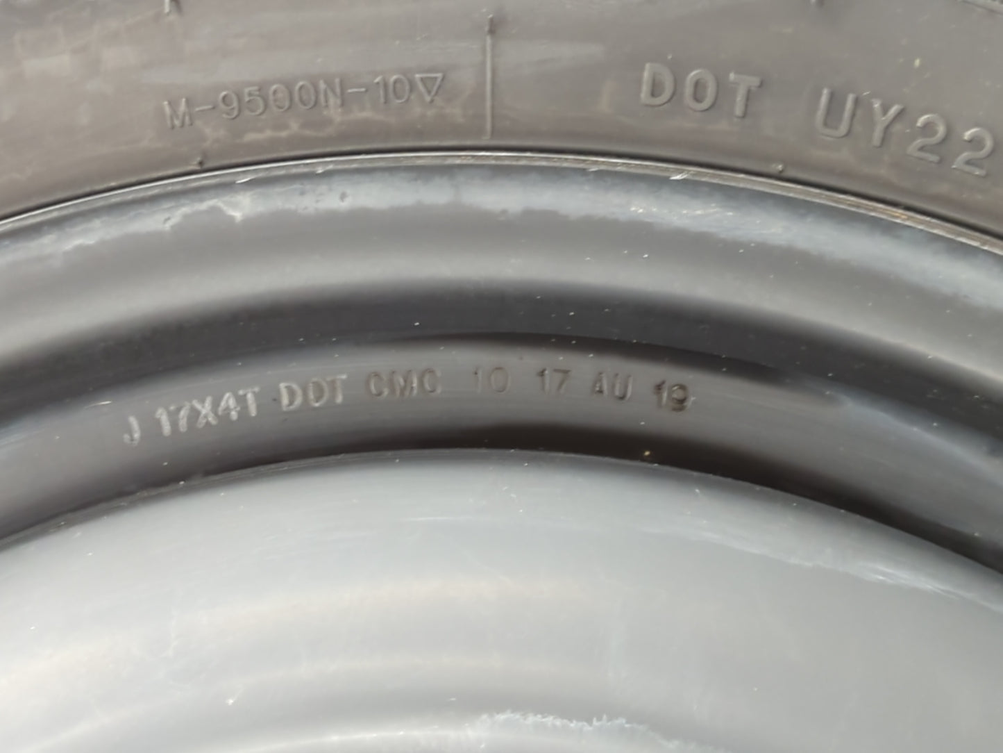 2015-2019 Subaru Legacy Spare Donut Tire Wheel Rim Oem - Oemusedautoparts1.com