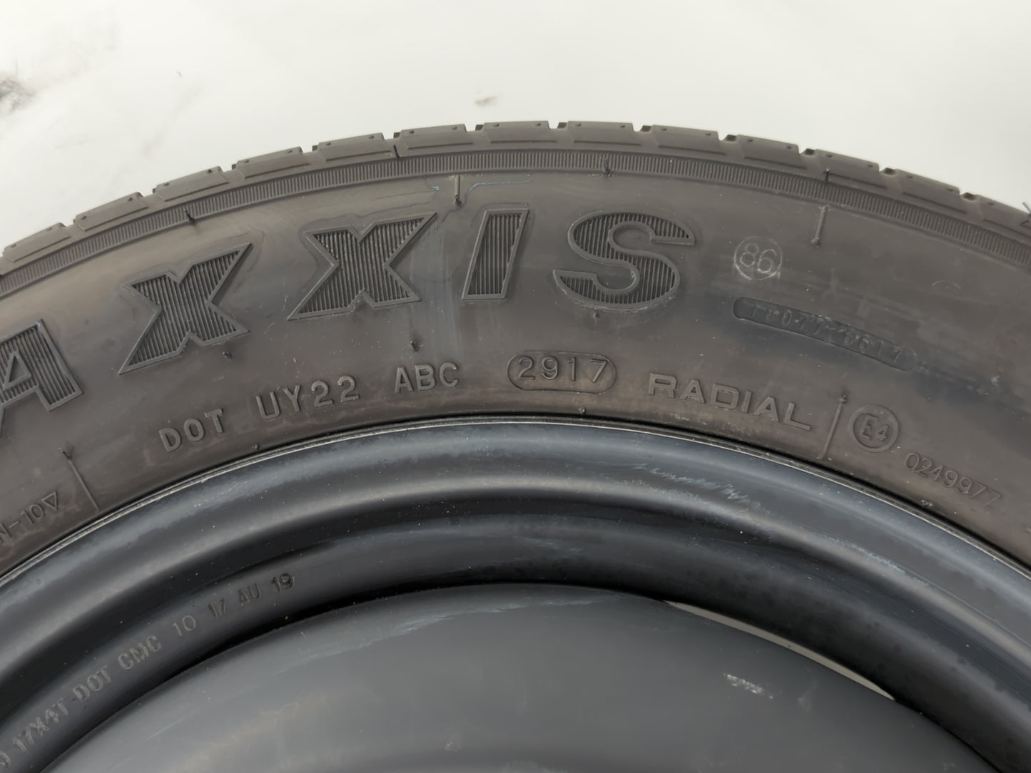 2015-2019 Subaru Legacy Spare Donut Tire Wheel Rim Oem - Oemusedautoparts1.com