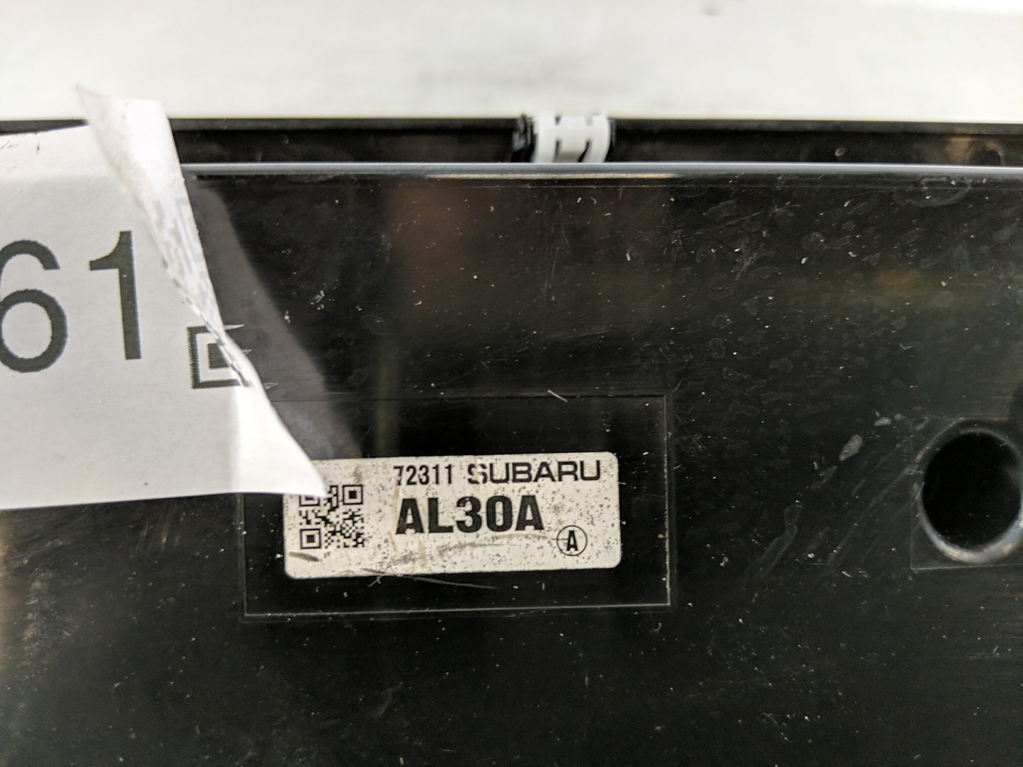 2018-2019 Subaru Legacy Climate Control Module Temperature AC/Heater Replacement P/N:72311 AL30A Fits Fits 2018 2019 OEM Use