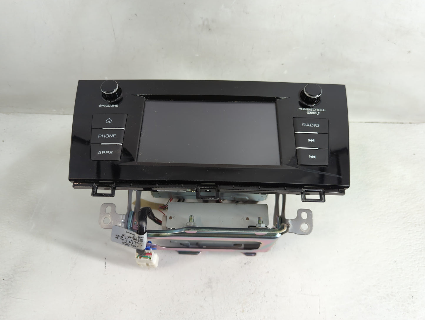 2018 Subaru Legacy Radio AM FM Cd Player Receiver Replacement Fits OEM Used Auto Parts - Oemusedautoparts1.com